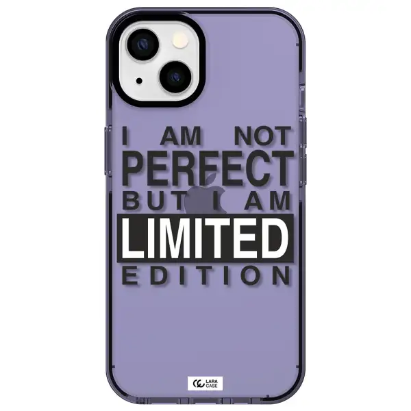 I Am Not Perfect Apple iPhone 13 impact Lilac Case