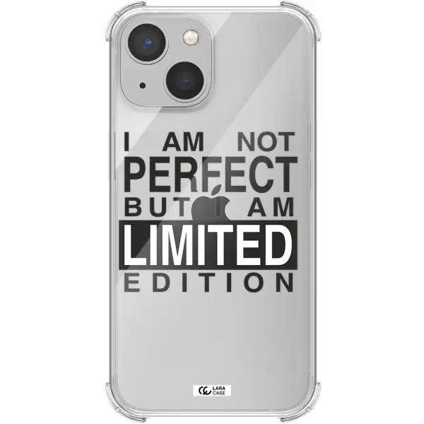 I Am Not Perfect Apple iPhone 13 mini Clear PC Case