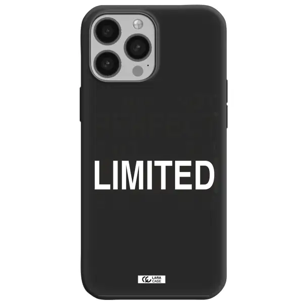 I Am Not Perfect Apple iPhone 13 Pro Silicone black Case
