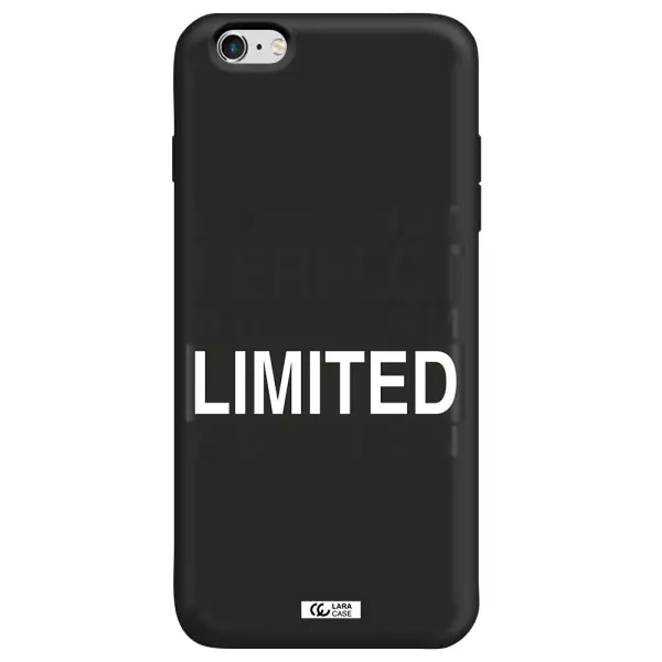 I Am Not Perfect Apple iPhone 6 plus Silicone black Case