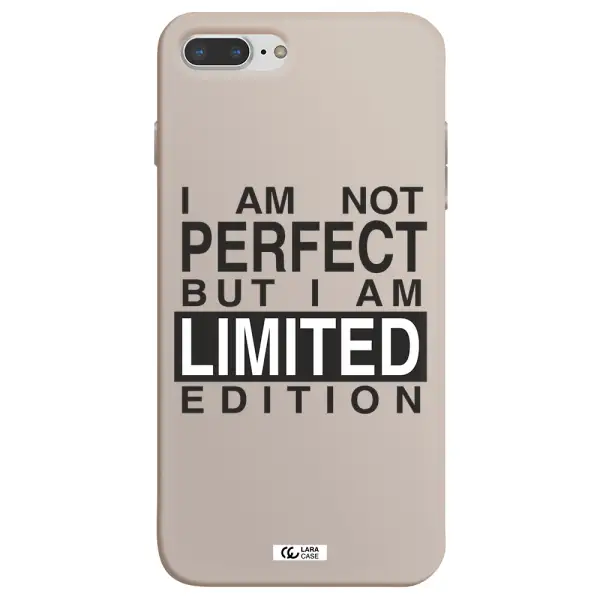 I Am Not Perfect Apple iPhone 7 plus Silicone Stone Case