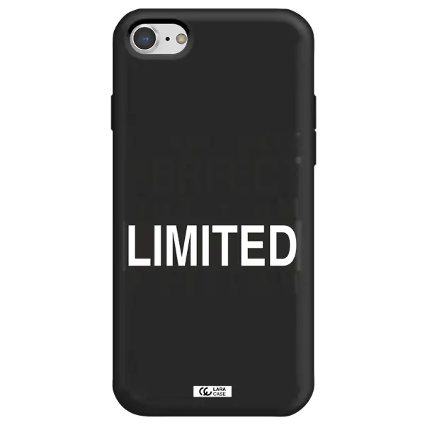 I Am Not Perfect Apple iPhone 7 Silicone black Case