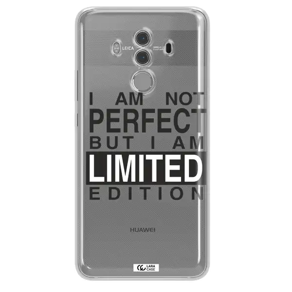 I Am Not Perfect Huawei Mate 10 Pro Clear TPU Case