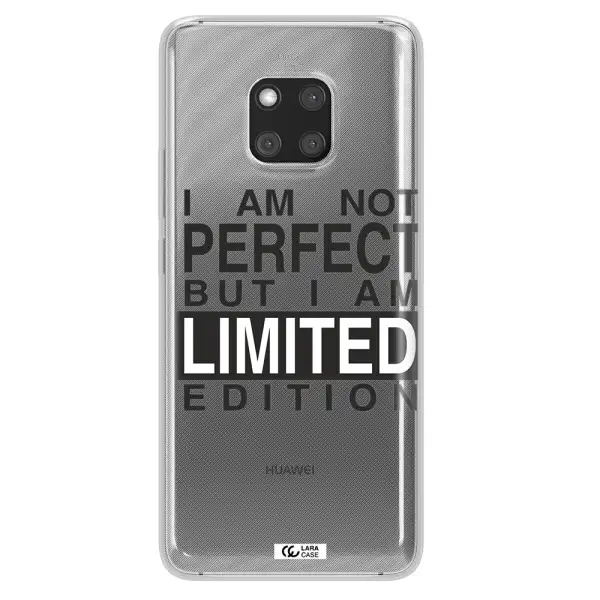 I Am Not Perfect Huawei Mate 20 Pro Clear TPU Case