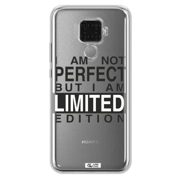 I Am Not Perfect Huawei Mate 30 Lite Clear TPU Case