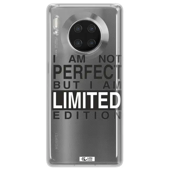 I Am Not Perfect Huawei Mate 30 Pro Clear TPU Case
