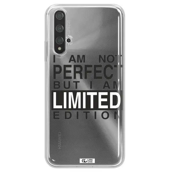 I Am Not Perfect Huawei Nova 5t Clear TPU Case