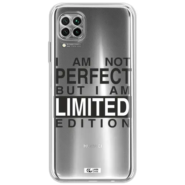 I Am Not Perfect Huawei Nova 7I Clear Tpu Case
