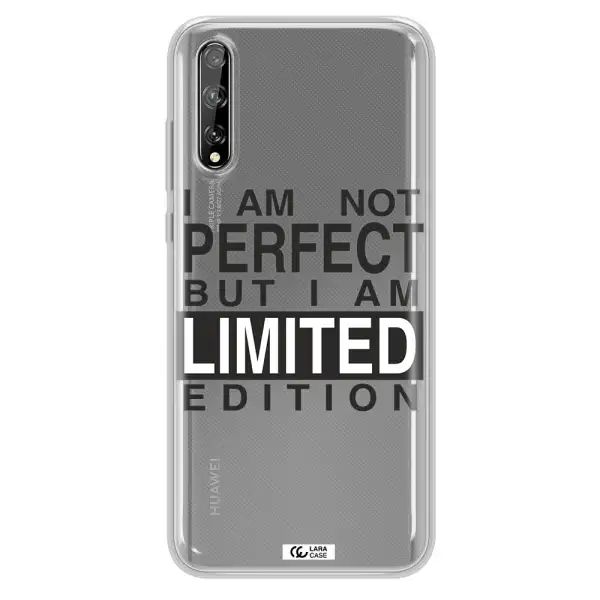 I Am Not Perfect Huawei P Smart S Clear TPU Case