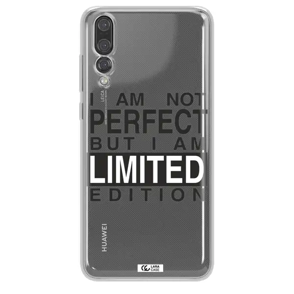 I Am Not Perfect Huawei P20 Pro Clear TPU Case