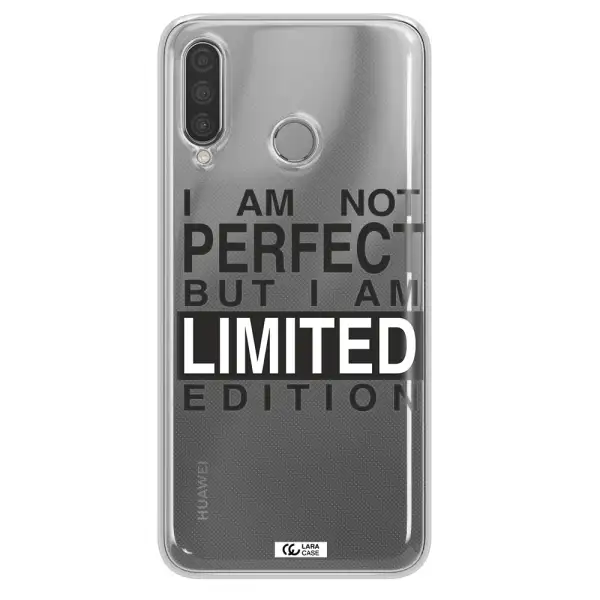 I Am Not Perfect Huawei P30 Lite Clear TPU Case