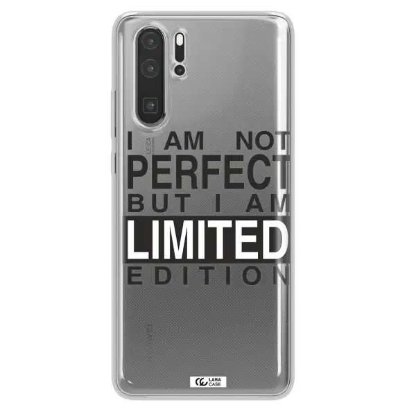 I Am Not Perfect Huawei P30 Pro Clear TPU Case