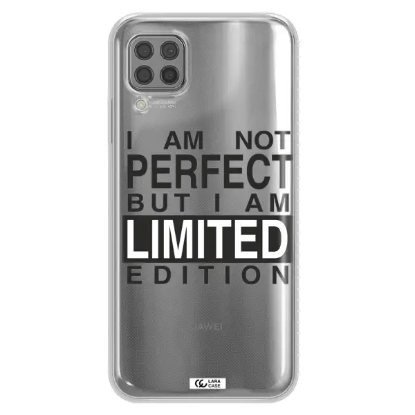 I Am Not Perfect Huawei P40 Lite Clear TPU Case