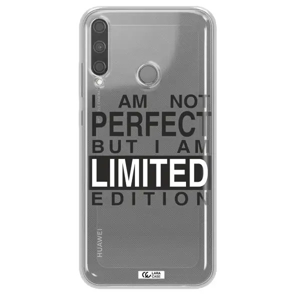 I Am Not Perfect Huawei P40 Lite E Clear TPU Case