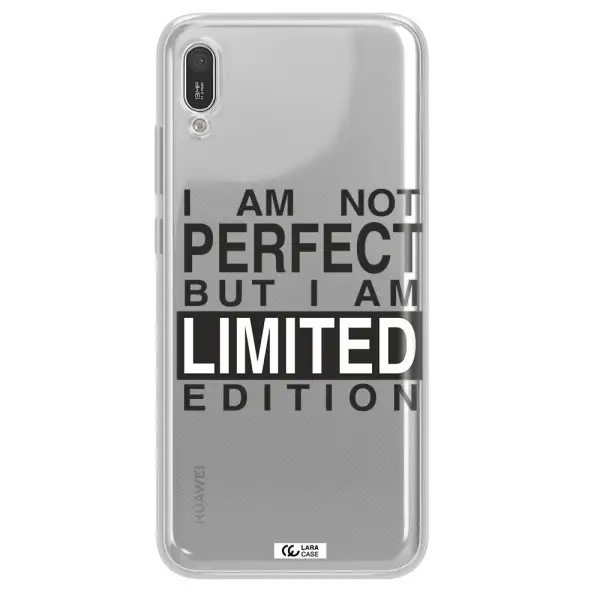 I Am Not Perfect Huawei Y6 Pro 2019 Clear TPU Case