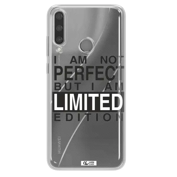 I Am Not Perfect Huawei Y6P Clear TPU Case