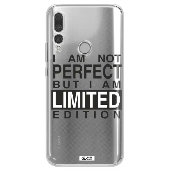 I Am Not Perfect Huawei Y9 Prime 2019 Clear TPU Case