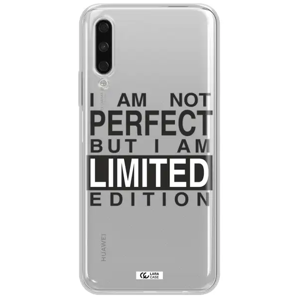 I Am Not Perfect Huawei Y9S Clear Tpu Case