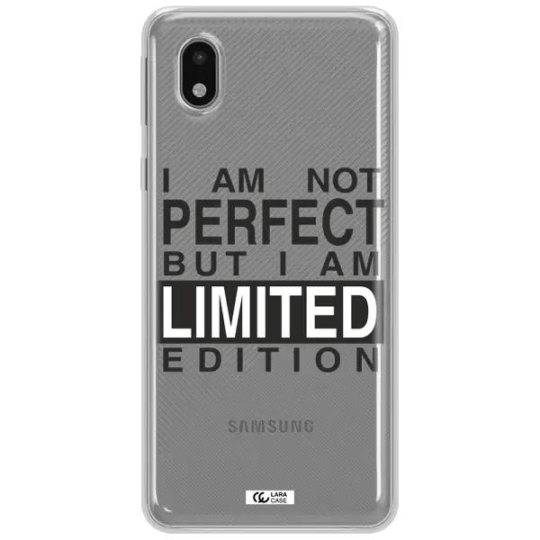 I Am Not Perfect Samsung A01 Core Clear Tpu Case