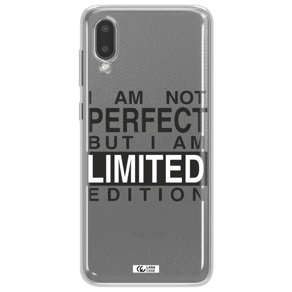 I Am Not Perfect Samsung A02 Clear TPU Case
