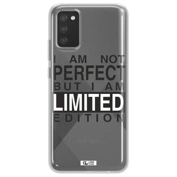 I Am Not Perfect Samsung A02S Clear TPU Case