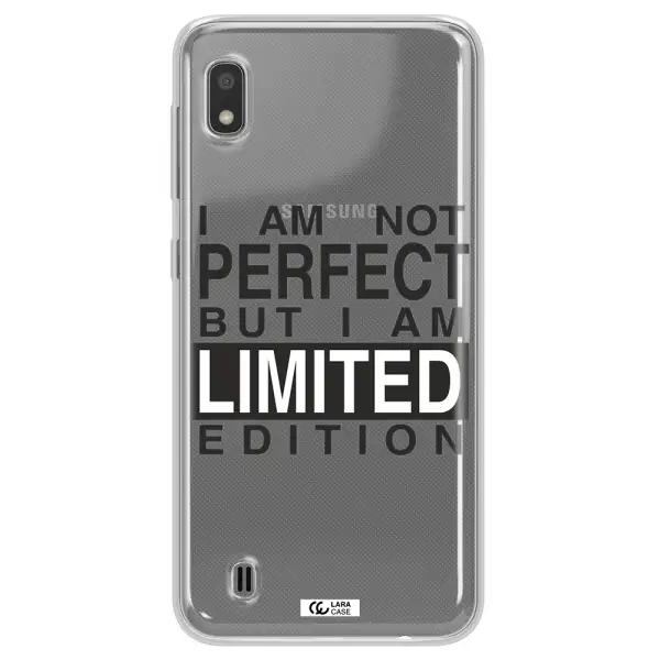 I Am Not Perfect Samsung A10 Clear TPU Case