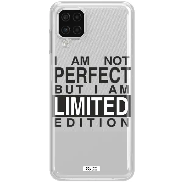I Am Not Perfect Samsung A12 4g Clear TPU Case