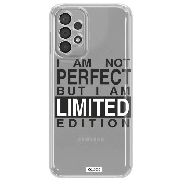 I Am Not Perfect Samsung A23 5G Clear Tpu Case