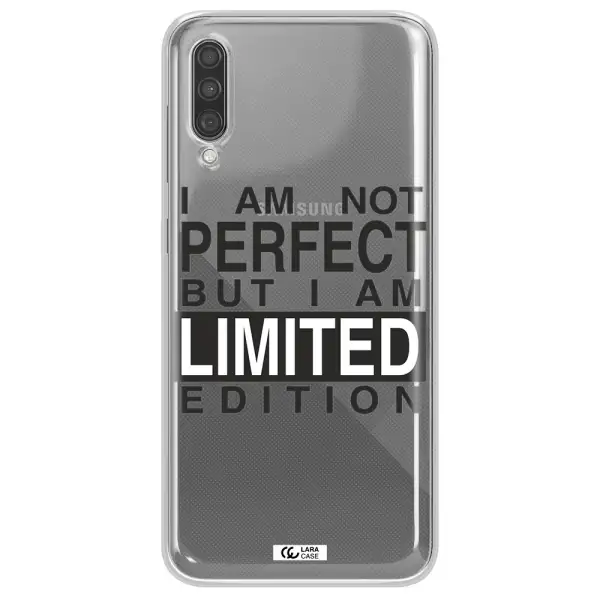 I Am Not Perfect Samsung A30S Clear TPU Case