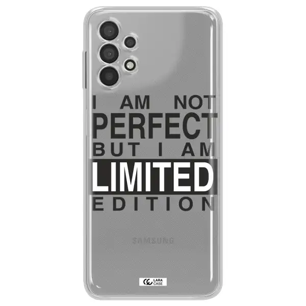 I Am Not Perfect Samsung A32 Clear TPU Case