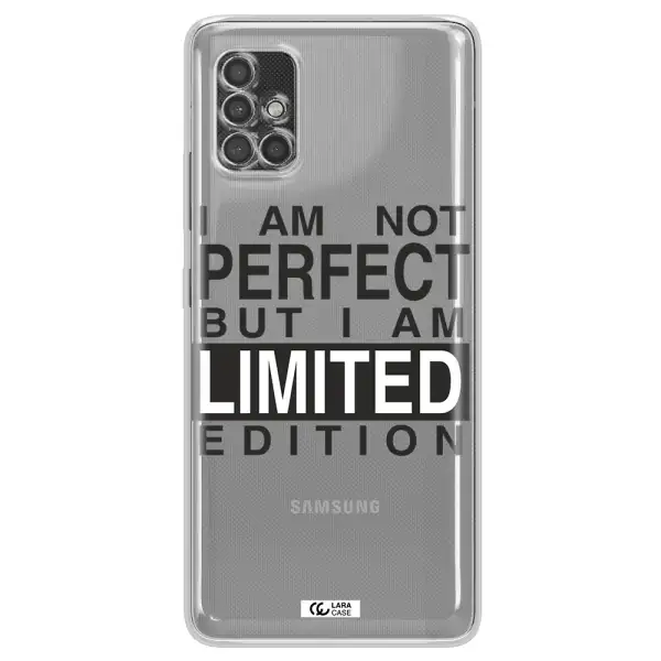 I Am Not Perfect Samsung A40S Clear Tpu Case