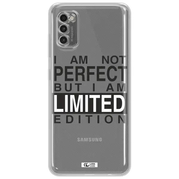 I Am Not Perfect Samsung A41 Clear Tpu Case