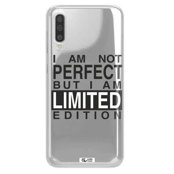 I Am Not Perfect Samsung A50S Clear Tpu Case