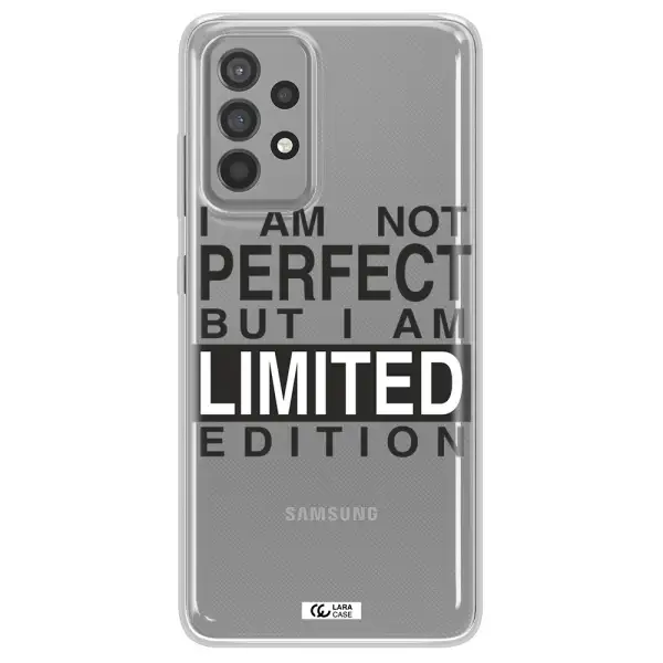 I Am Not Perfect Samsung A52 Clear TPU Case