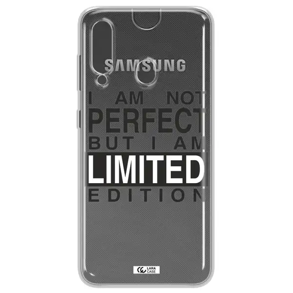 I Am Not Perfect Samsung A60 Clear TPU Case