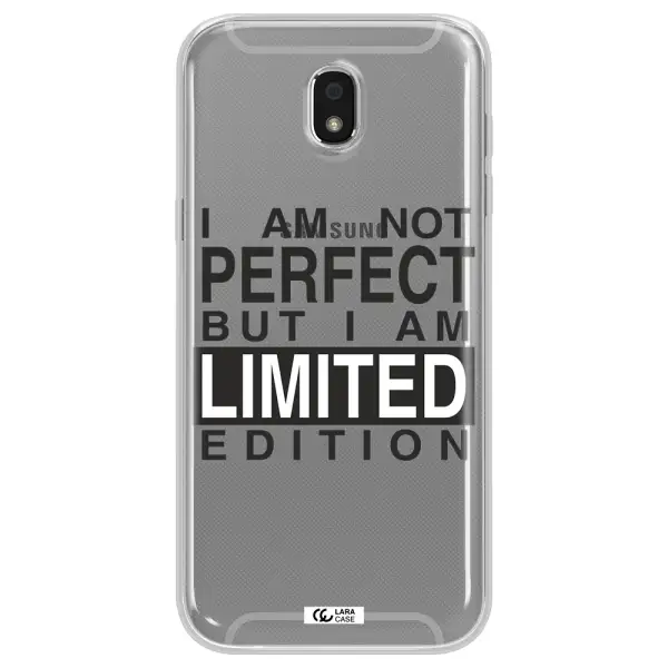 I Am Not Perfect Samsung J5 2017 Clear TPU Case