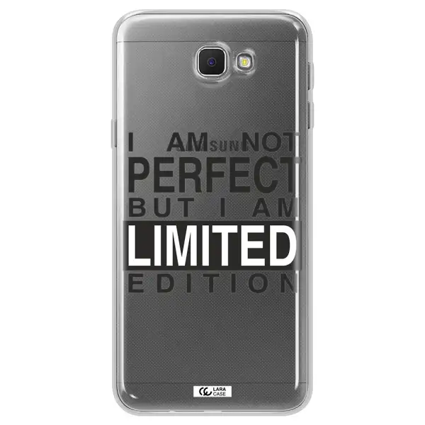 I Am Not Perfect Samsung J5 Prime Clear TPU Case