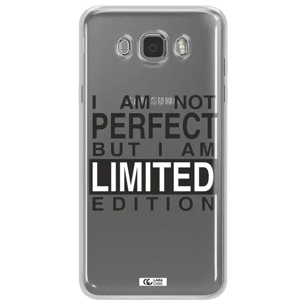 I Am Not Perfect Samsung J7 2016 Clear TPU Case