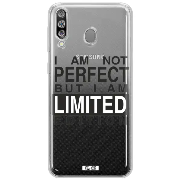 I Am Not Perfect Samsung M30 Clear TPU Case