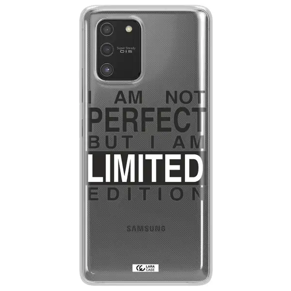 I Am Not Perfect Samsung S10 Lite Clear TPU Case