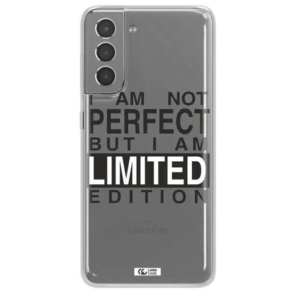 I Am Not Perfect Samsung S21 Clear TPU Case