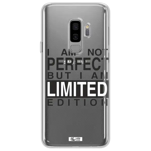 I Am Not Perfect Samsung S9 Plus Clear TPU Case