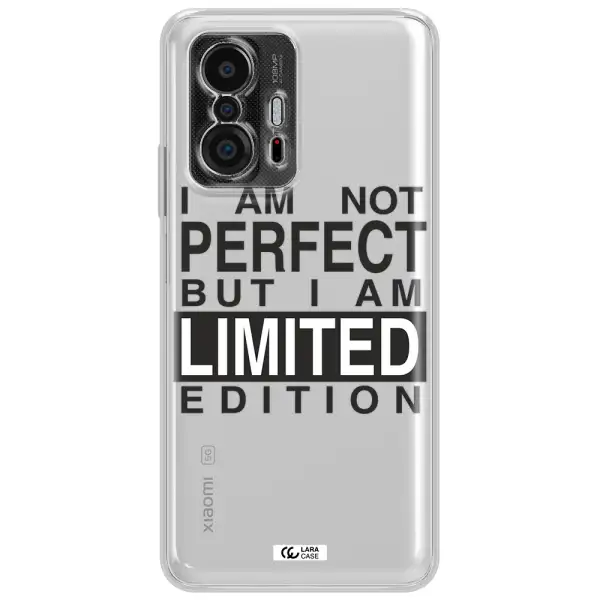 I Am Not Perfect Xiaomi 11T Clear Tpu Case