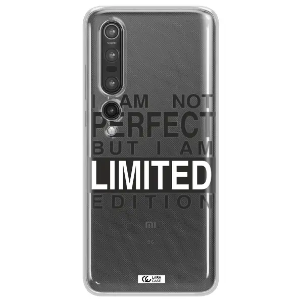 I Am Not Perfect Xiaomi Mi 10 Pro Clear TPU Case