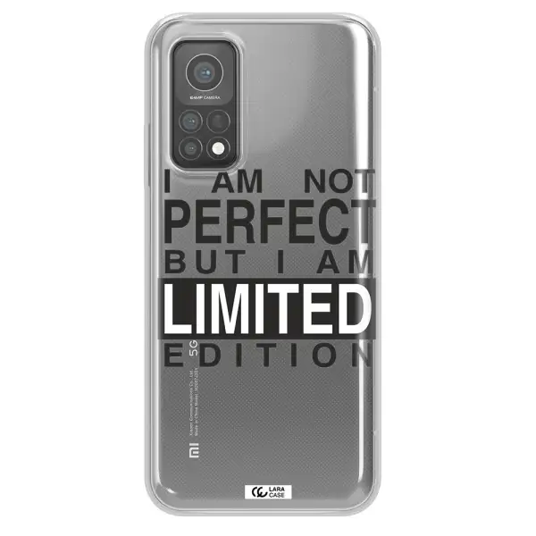 I Am Not Perfect Xiaomi Mi 10 T Pro Clear TPU Case