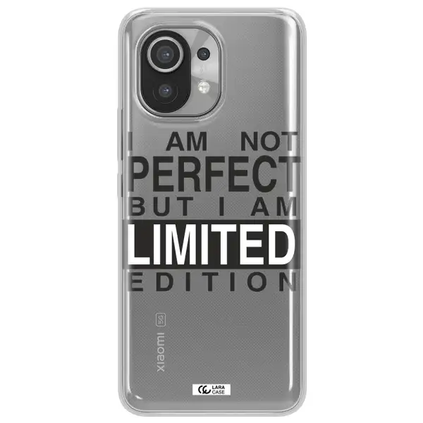 I Am Not Perfect Xiaomi Mi 11 Clear TPU Case
