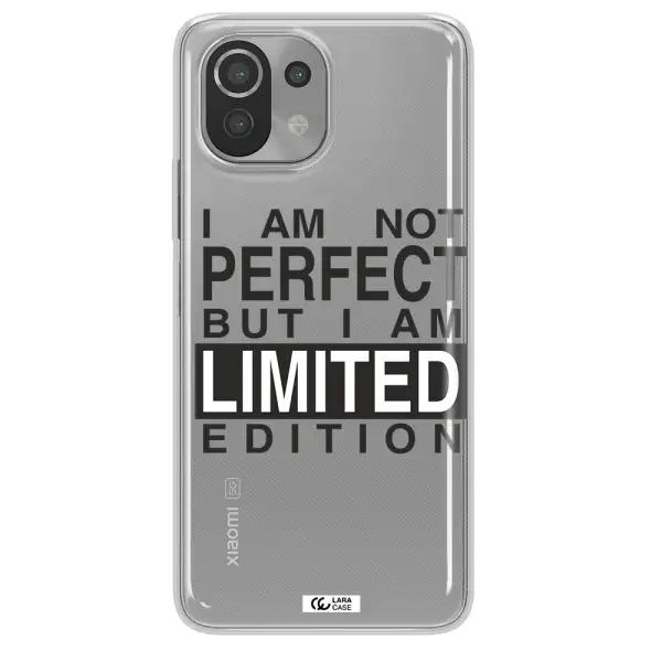 I Am Not Perfect Xiaomi Mi 11 Lite Clear TPU Case
