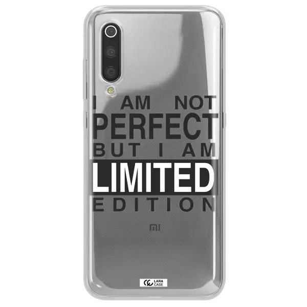 I Am Not Perfect Xiaomi Mi 9 Clear TPU Case