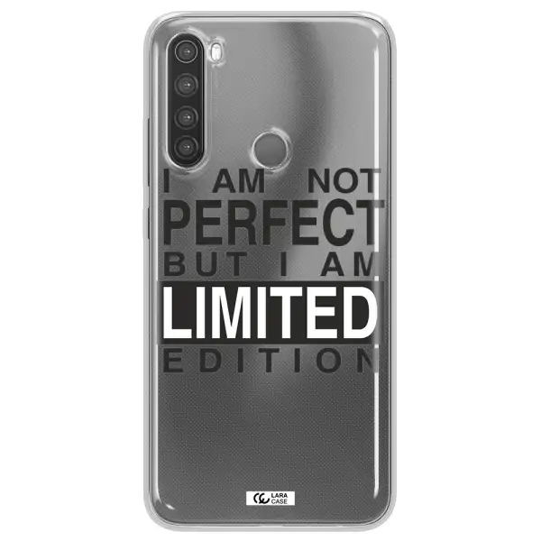 I Am Not Perfect Xiaomi Note 8 Clear TPU Case