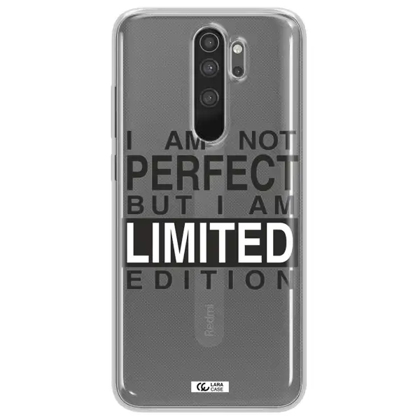 I Am Not Perfect Xiaomi Note 8 Pro Clear TPU Case
